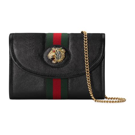 gucci leather rajah mini bag